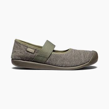 KEEN Sienna Platene Mary Jane - Olivovo Zelene Casual Obuv Damske, K0481SK